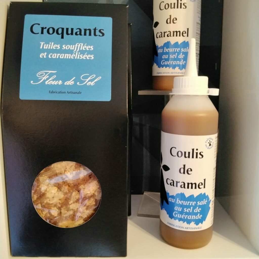 Gourmandises de bretagne : croquants a la fleur de sel carnac